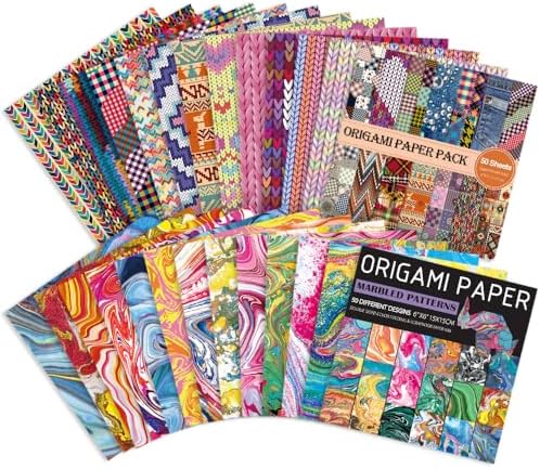 6x6" Origami Paper,100Sheets Double Sided Colored Paper,Square Craft Paper - Image 6
