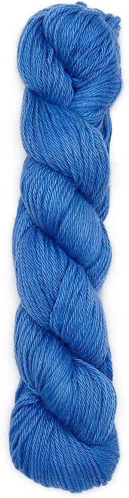 100% Baby Alpaca Yarn Wool 100g Hank DK Weight Hand Dyed Made in Peru - Heavenly Soft and Perfect for Knitting and Crocheting (Little Boy Blue, DK Hand Dyed - 100g Hank)