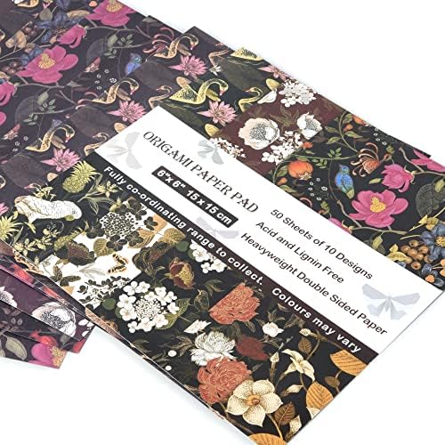 Origami Paper Kit 100 Sheets, 6x6 Inch Double Sided 40 Vivid Colored Paper - Image 4