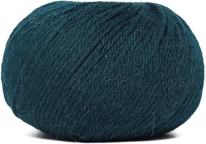 100% Baby Alpaca Yarn Wool Set of 3 Skeins (150 Grams) DK Weight - Made in Peru - Heavenly Soft and Perfect for Knitting and Crocheting (Emerald Green, DK)
