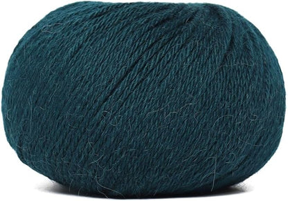 100% Baby Alpaca Yarn Wool Set of 3 Skeins (150 Grams) DK Weight - Made in Peru - Heavenly Soft and Perfect for Knitting and Crocheting (Emerald Green, DK)