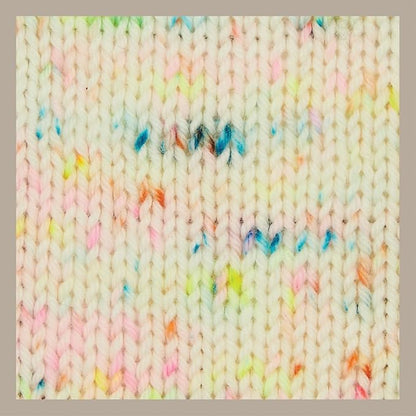 KnitPro Symfonie Hand Dyed Yarn | Extra Fine Merino Wool & Polyamide Blend for Knitting & Crocheting, Fingering Weight, Oeko-TEX Certified 400m, 100g Skein | Terra Variegated Neon Confetti