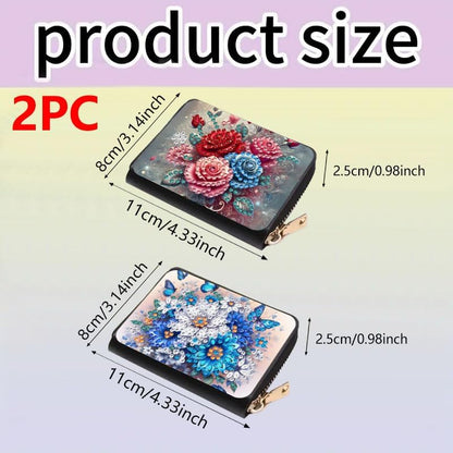 DDGYP DIY Diamond Painting Credit Card Wallet Kit for Women3.14*4.33*0.98in - Image 2