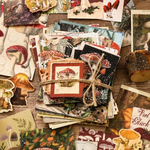 400 Pcs Vintage Scrapbook Paper and Sticker Kit - Image 6