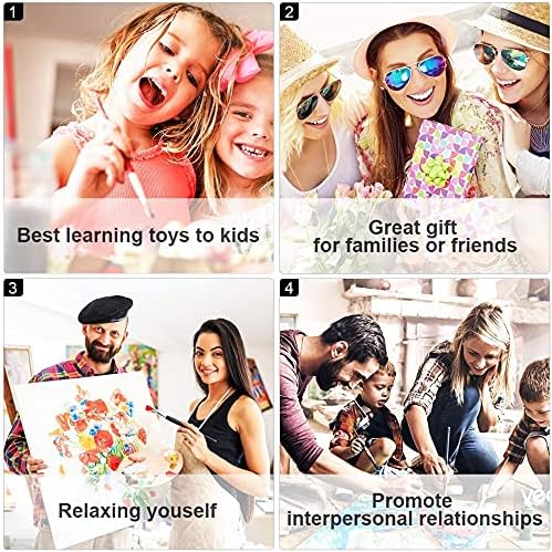 TUMOVO Adults Octopus Paint by Numbers, Colorful Marine Animal Painting, DIY Acrylic Painting Kit, Wall Decor, 16x20 Inch (Framed) - Image 7