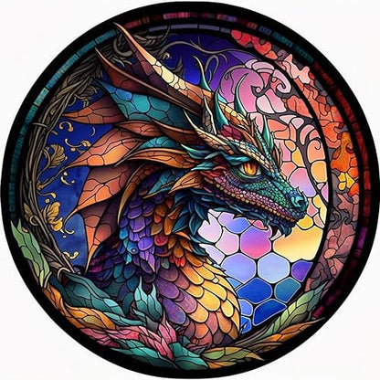 Meothan Dragon Paint by Numbers Kits for Adults 13.8”W x 13.8”L by MeothanDiamondPainting