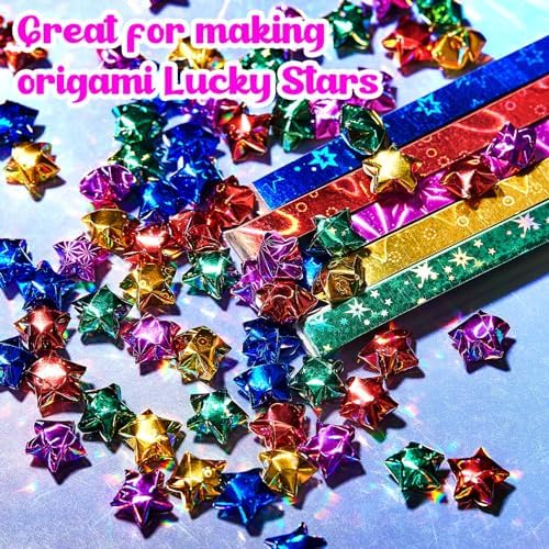 Kigeli 1000 Sheets Origami Star Paper Strips,Assorted Color,Stylish Style - Image 6