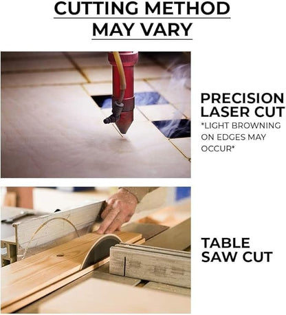 Basswood Sheets for Crafts 16Pcs 12" x 12" x 1/12 Inch- 2mm Thick Plywood Sheets with Smooth Surfaces-Unfinished Squares Wood Boards for Laser Cutting, Wood Burning, Architectural Models, Staining…