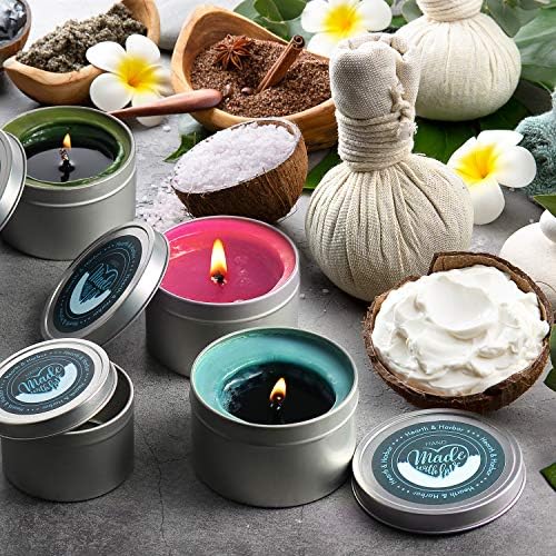 Hearth & Harbor DIY Candle Making Kit for Adults and Kids, Candle Making Supplies, 15Lbs. Soy Candle Wax Flakes, Soy Candle Kit Making, Premium Candle Making Set,White - Image 6