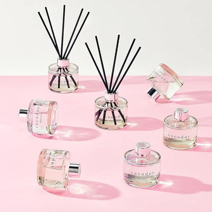 COCODOR Signature Reed Diffuser Set/April Breeze / 6.7oz /2 Pack/Home Fragrance Diffuser, Oil Scent Diffuser for Bathroom Shelf Decor