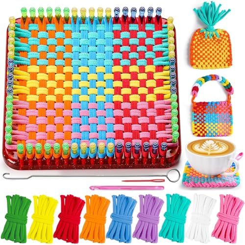 CCTVRTV Weaving Loom Kit Toys for Kids and Adults, DIY Arts and Crafts by CCTVRTV