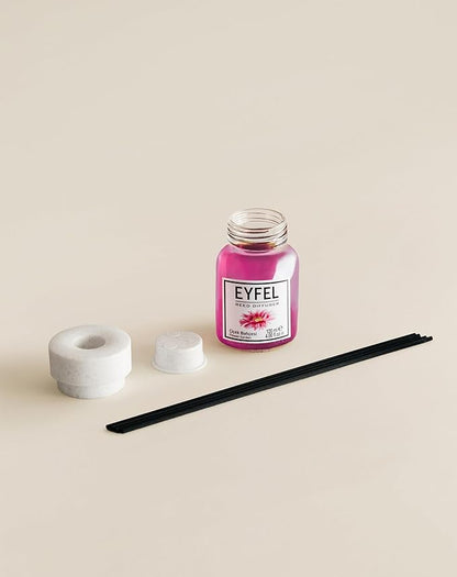 EYFEL Reed Diffusers for Home – Flower Garden Reed Diffuser Set 4.05 fl oz Oil Diffuser Sticks, Bathroom Diffuser, Home Fragrances, Scented Sticks, Home Décor