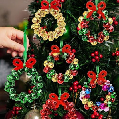 AWHETIE Christmas Crafts for Adults,6 Sets Christmas Beaded Ornament Kit - Image 6