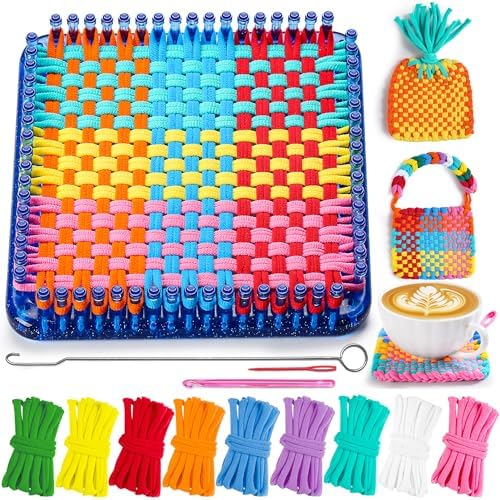 CCTVRTV Weaving Loom Kit Toys for Kids and Adults, DIY Arts and Crafts by CCTVRTV