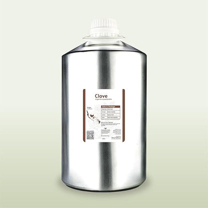 Nature Packaged Clove Essential Oil - 100% Pure Steam Distilled Natural Aceite de Clavo from Indonesia for Aromatherapy & Wellness - Premium Grade (22lbs)