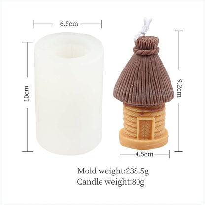 Grainrain 3D Bee Candle Molds Honeycomb Silicone Soap Mold Wax Mold Candle Making Mould (SXY033)
