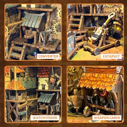 Spilay Book Nook Kit for Adults, Mysterious DIY Miniature House Kit - Image 5