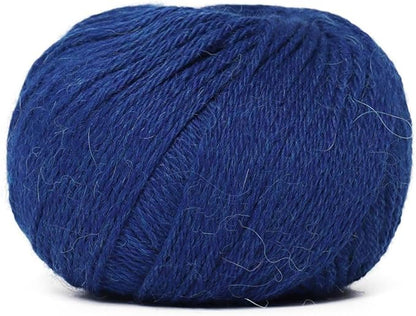 100% Baby Alpaca Yarn Wool Set of 3 Skeins (150 Grams) DK Weight - Made in Peru - Heavenly Soft and Perfect for Knitting and Crocheting (Azure Blue, DK)