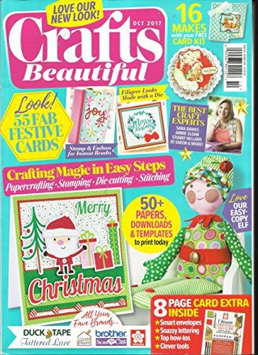 CRAFTS BEAUTIFUL, OCT, 2017 ISSUE,310 FREE GIFTS OR CARD KIT ARE NOT INCLUDED by Unknown