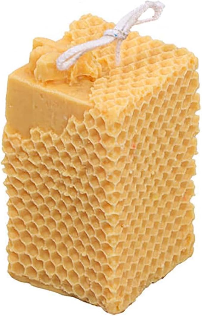 Grainrain 3D Bee Candle Molds Honeycomb Silicone Soap Mold Wax Mold Candle Making Mould (SXY045)