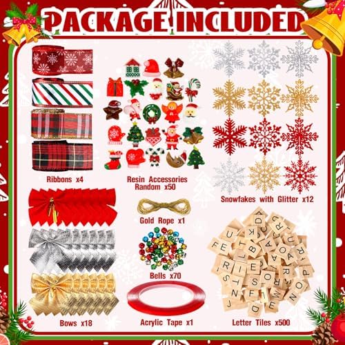Gerrii 676 Pcs Christmas Ornament Kits DIY Holiday Crafts for Adults - Image 2