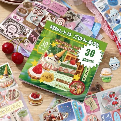 600+ Pcs Japanese Sticker Book by JUNKJWBZ%7CPeelStickInspir