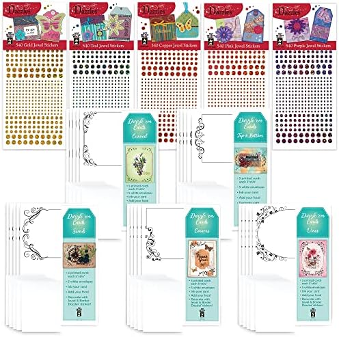 Paper Wishes – Dazzles ‘em Card Kits & Jewel Dazzles Sticker Collections for Scrapbooking, Card Making, Gifts & All of Your DIY Crafting, Art & Creative Projects - Inspiration at Your Fingertips by PaperWishes