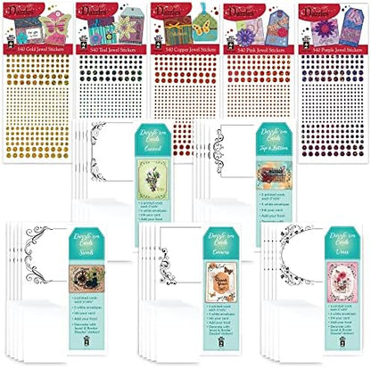 Paper Wishes – Dazzles ‘em Card Kits & Jewel Dazzles Sticker Collections for Scrapbooking, Card Making, Gifts & All of Your DIY Crafting, Art & Creative Projects - Inspiration at Your Fingertips by PaperWishes