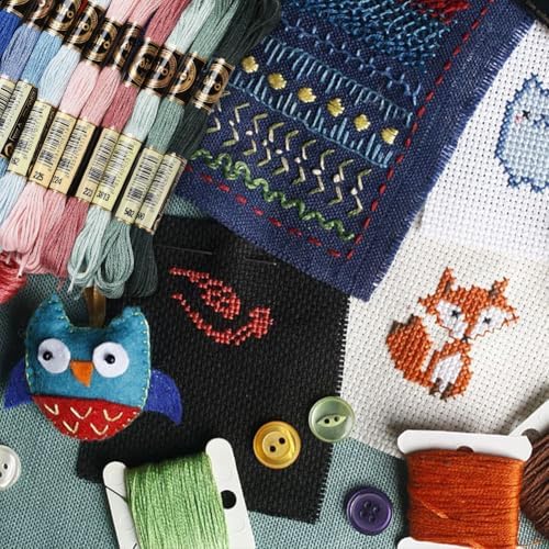12 Skeins 105 Yards 6 Ply Embroidery Thread Floss Variegated Thread Dark Blue Green Cross Stitch Friendship Bracelet String for Jewelry Making Bracelet Knitting Stitching DIY Craft Supplies - Image 7