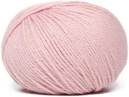 100% Baby Alpaca Yarn Wool Set of 6 Skeins (300 Grams) DK Weight - Made in Peru - Heavenly Soft and Perfect for Knitting and Crocheting (Baby Pink, DK - 6 Skeins)