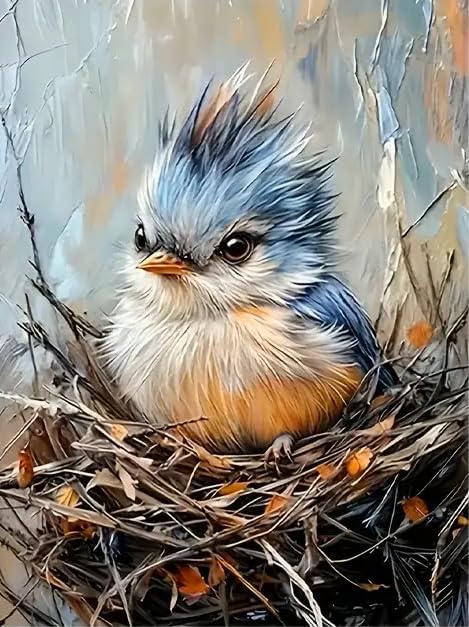 DYAIANGMU Bird Paint by Numbers Kit for Adults Beginners 19.6X15.7 inch by Unknown