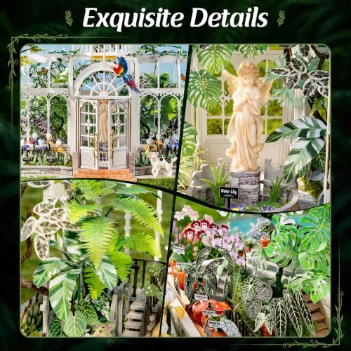 Rolife Oxygen Oasis DIY Miniature Greenhouse Kit Creative Gift for Adults - Image 3