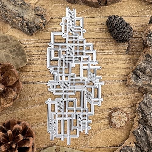 Lapoo Tool Metal Cutting Die for Scrapbooking - Durable, Cut Stencils for DIY Scrapbook Photo Album Decorative Paper Card, Card Making Supplies, Embossing (Punk Frame 2.1 x 5.1 in) - Image 4