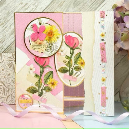 Hunkydory Crafts Pressed Petals Luxury Topper Collection, onesize, Gold - Image 7