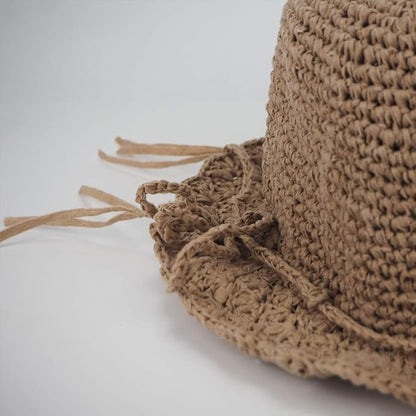 NICEEC Kraft Paper Yarn- Soft Raffia Ribbon Yarn for Crocheting & Knitting, Polyester, DIY Weaving, Total 474yds, 5.3oz - Khaki
