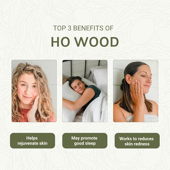 Nature Packaged Ho Wood Essential Oil Direct from Malagassi - Ho Wood Essential Oil for Diffusers, Candle-Making, Soap-Making, Aromatherapy, for Skin and Hair (15 mL)