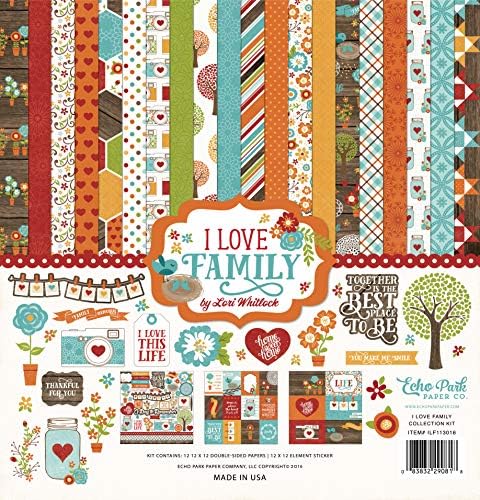 I Love Family Collection Kit by Echo+Park+Paper