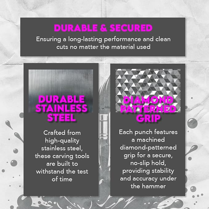 SE 12-Piece Stainless Steel Wax Carvers Set, Wax & Clay Sculpting Tools, Double Ended Carving Kit for Modeling, Sculpting and Shaping, Silver - DD312