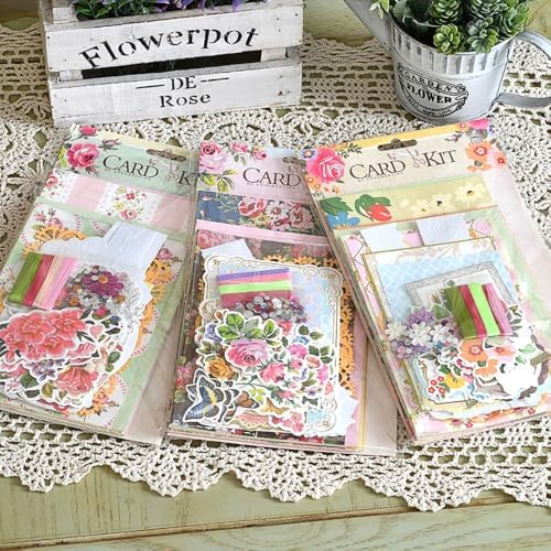 Huralona Greeting Card Making Supplies Envelope Kit Gift Anniversary Craft - Image 6