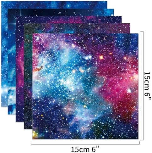 Origami Paper Kit 100 Sheets, 6x6 Inch Double Sided 40 Vivid Colored Paper - Image 3