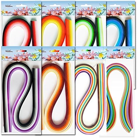 JUYA Paper Quilling Kit 960 Strips with 12 Tools, Pink Set, 3mm - Image 2