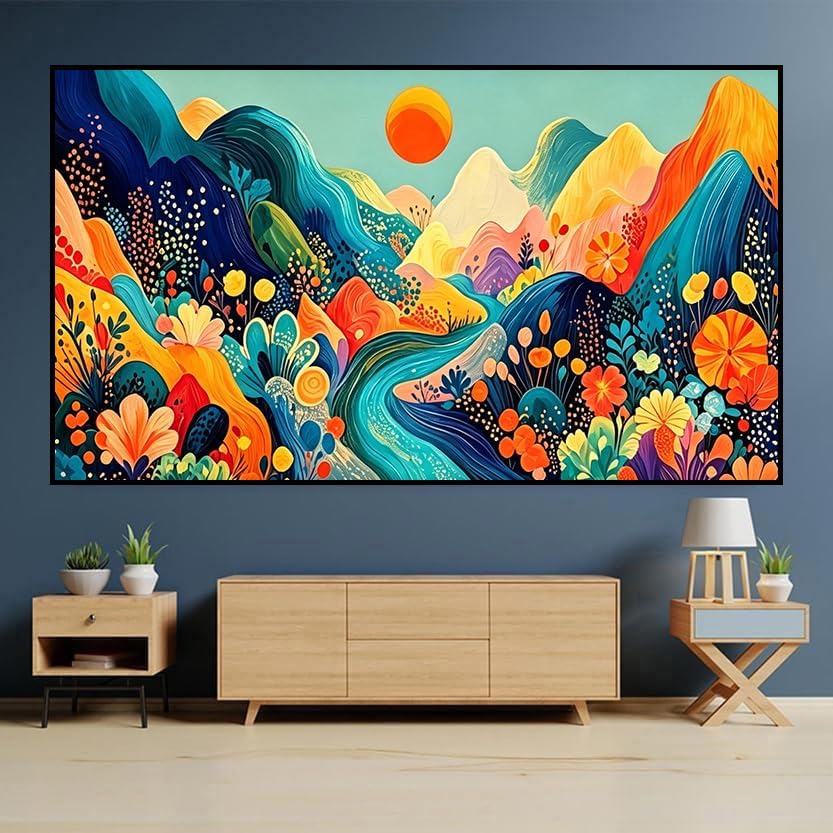 Large Diamond Art Kits for Adults,Mountain Diamond Painting Kits for Adults - Image 2