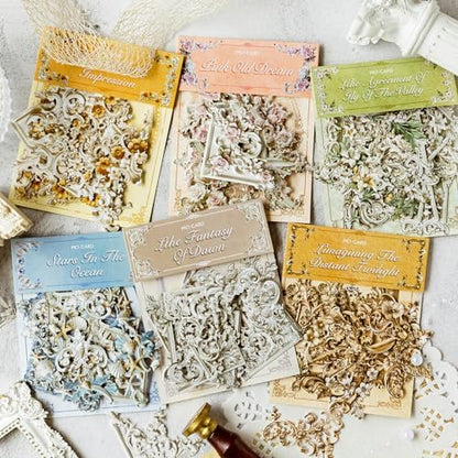 120 Scrapbook Embellishments Corner Frame for Scrapbooking Supplies by AIFONG