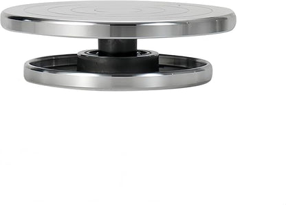 Feqsky 4.7''/5.9'' Double Sided Turntable for Ceramic Clay Sculpture Platform Pottery Wheel Aluminum Alloy Rotating Tools