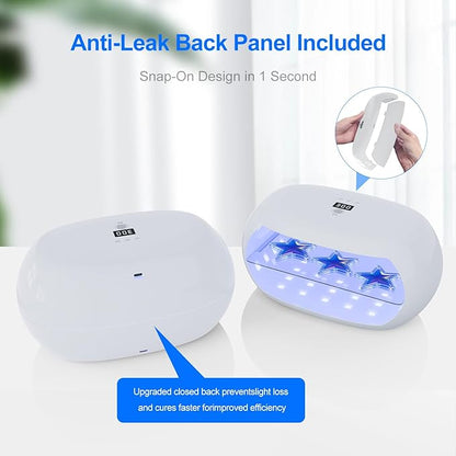 PUWANJILI UV Light for Resin,360° Ring Dual-Layer & Adjustable Time Setting (1/3/5min) UV Resin Light,56 LED High-Powered UV Lamp for Resin Curing,Fast Curing Lamp for Resin Molds,DIY Crafts Decor