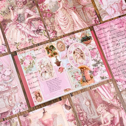 Scrapbooking Supplies Kit, Vintage Junk Journal Supplies,Cute Scrapbook Kit - Image 3