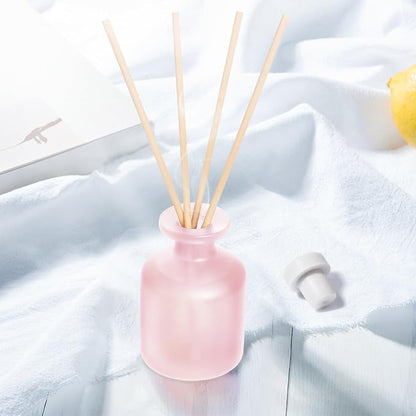 YISOWUH Reed Diffuser - Ebony Rose 3.38oz (100ml) 1 Pack Essential Oil Reed Diffuser Set with 8 Sticks, Long Lasting Fragrance for Home, Bathroom, Bedroom, Room, Decor
