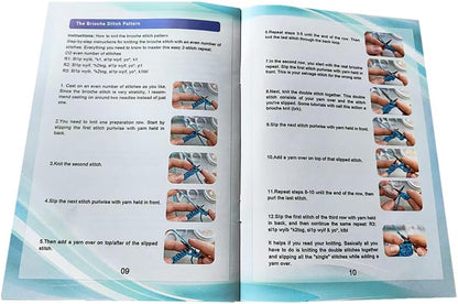 Kaaper Beginner Knitting Kit for Adults, Learn to Knit Crochet Starter Kit - Image 7