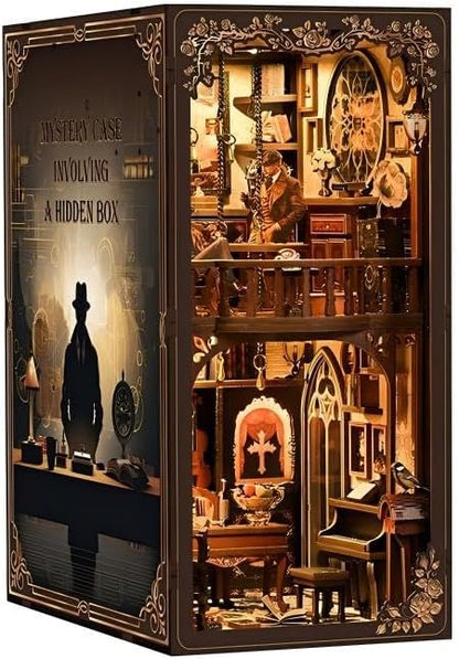 CRIOLPO Book Nook Kits for Adults - DIY Miniature House Kit with LED Lights - Image 4