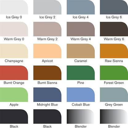 Winsor & Newton ProMarker Set, 24 Count, Architecture Wallet